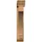 Ekena Millwork Imperial Traditional Rough Sawn Bracket w/ Offset Brace, Western Red Cedar, 6"W x 30"D x 34"H BKT0604X30X34IMP01RWR - alternate 3